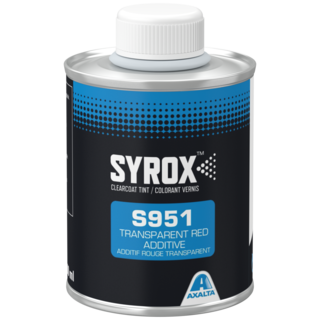 S951 SYROX TRANSPARENT RED ADDITIVE 0.1L